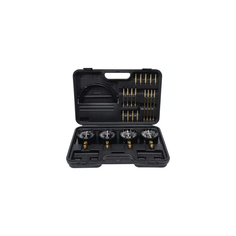 Kit testeur de synchronisation de carburateur | avec 4 chronos de synchronisation | 26 pièces Kit testeur de synchronisation de carburateur | avec 4 chronos de synchronisation | 26 pièces