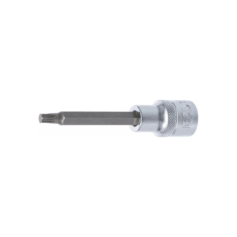 Douille à embouts | longueur 100 mm | 12,5 mm (1/2") | profil T (pour Torx) T35 Douille à embouts | longueur 100 mm | 12,5 mm (1/2") | profil T (pour Torx) T35