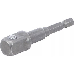 Adaptateur pour perceuses | empreinte six pans mâle 6,3 mm (1/4") sur carré mâle 12,5 mm (1/2")