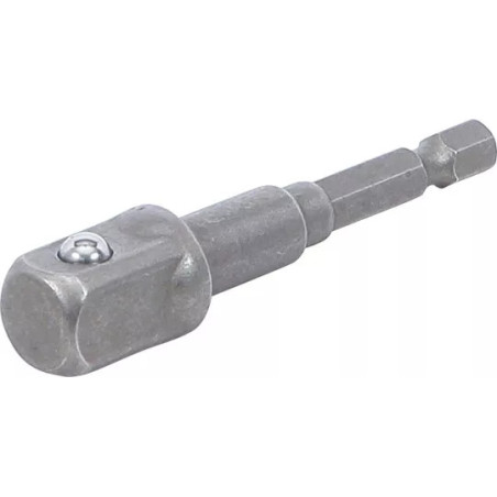 Adaptateur pour perceuses | empreinte six pans mâle 6,3 mm (1/4") sur carré mâle 12,5 mm (1/2")