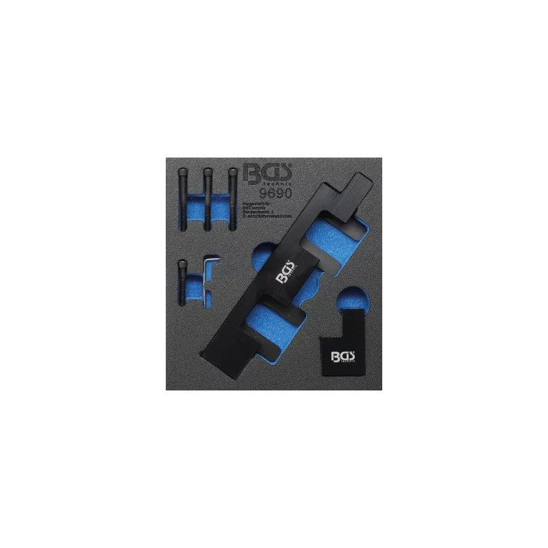 Insert de servante d'atelier 1/6 : Kit de réglage d’arbre à cames | pour Opel 2,0 SIDI Insert de servante d'atelier 1/6 : Kit de réglage d’arbre à cames | pour Opel 2,0 SIDI