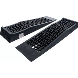 Jeu de rampes d’accès | matière plastique | extra plats | 2 pièces