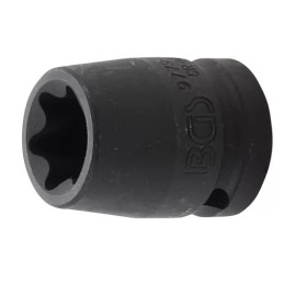 Douille à choc, profil E | 12,5 mm (1/2") | E22