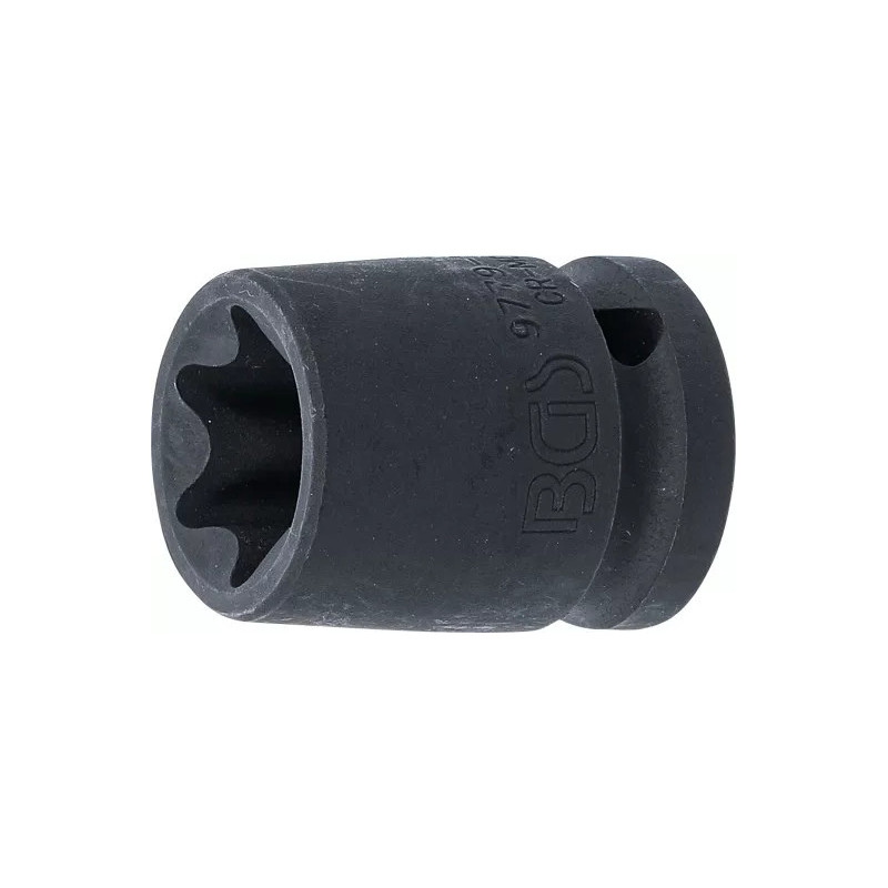 Douille à choc, profil E | 12,5 mm (1/2") | E24