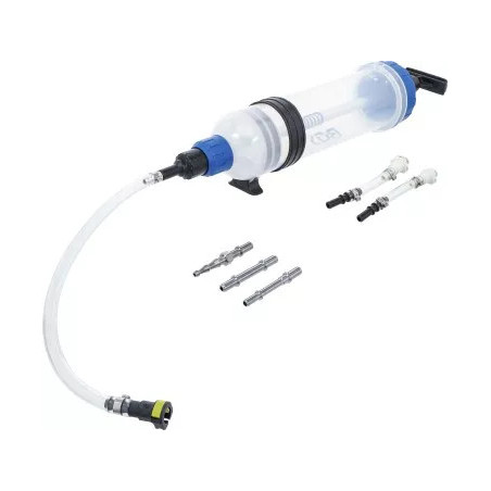 Pompe à main | 1500 ml | avec jeu d’adaptateurs