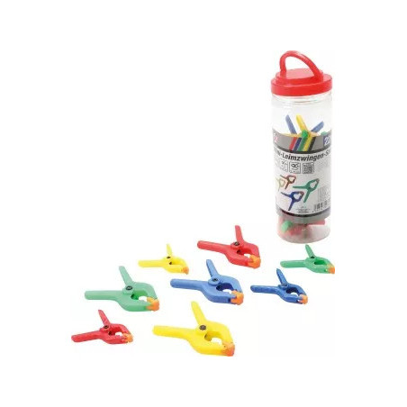 Jeu de mini-serre-joints | matière plastique ABS | 22 pièces