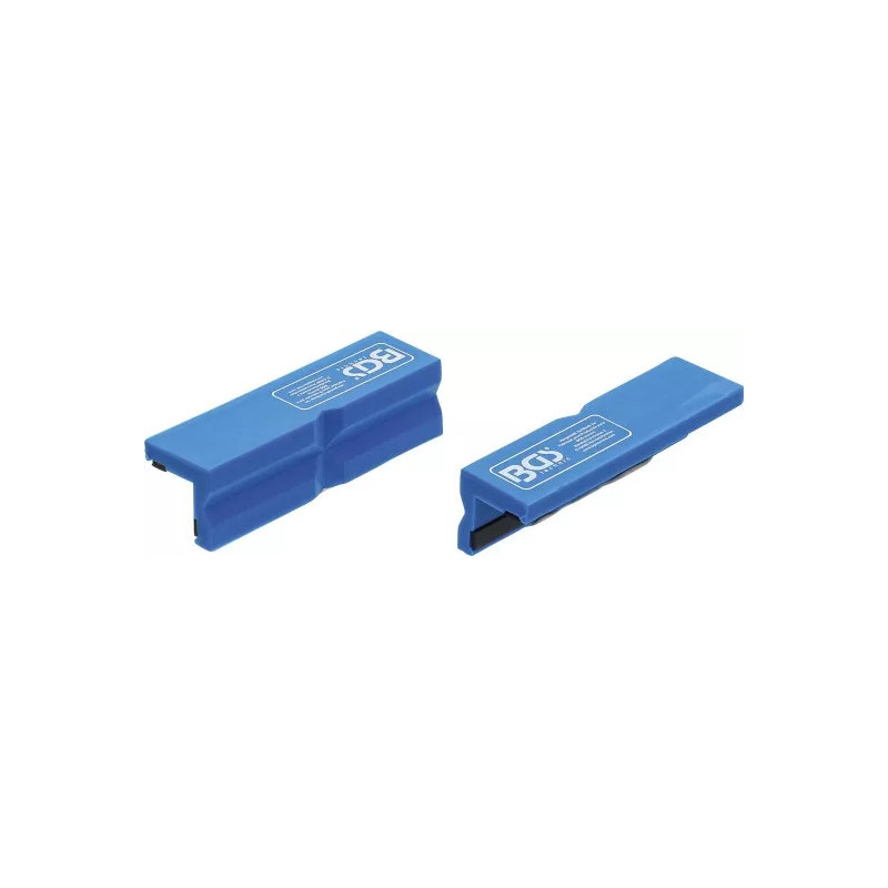 Mors de protection pour étau | matière plastique | largeur 100 mm | 2 pièces Mors de protection pour étau | matière plastique | largeur 100 mm | 2 pièces