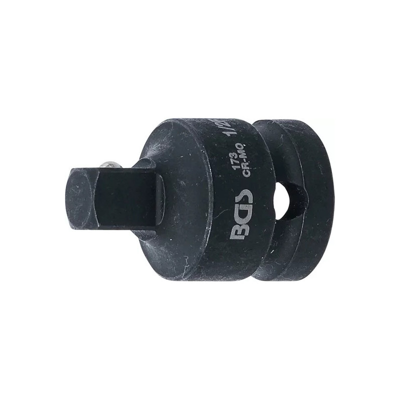 Adaptateur de clé à douille à choc | femelle 12,5 mm (1/2") - mâle 10 mm (3/8") Adaptateur de clé à douille à choc | femelle 12,5 mm (1/2") - mâle 10 mm (3/8")