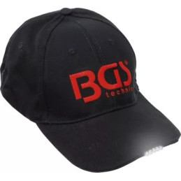 Casquette de baseball BGS | avec lumière LED