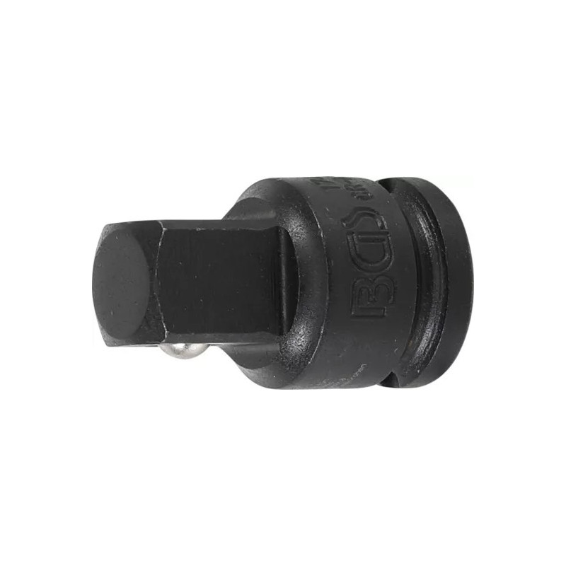 Adaptateur de clé à douille à choc | femelle 10 mm (3/8") - mâle 12,5 mm (1/2") Adaptateur de clé à douille à choc | femelle 10 mm (3/8") - mâle 12,5 mm (1/2")