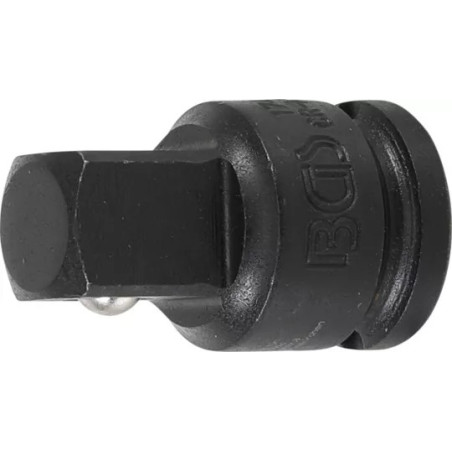 Adaptateur de clé à douille à choc | femelle 10 mm (3/8") - mâle 12,5 mm (1/2")
