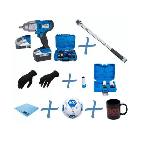 Kit pneus pour changement de roues | 7 pièces