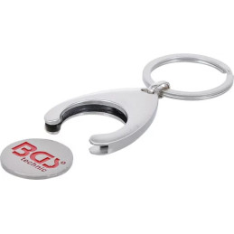 Porte clé avec Jeton pour caddy BGS®