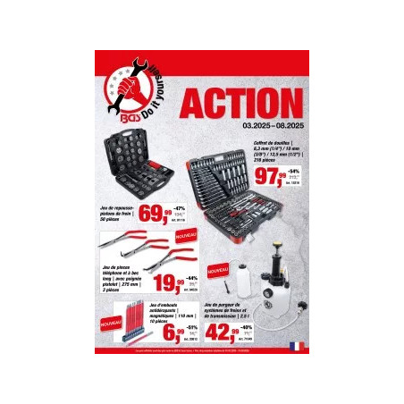 Dépliant d’action BGS Do it yourself 1/2025 français (du 01.03.2025 au 31.08.2025)