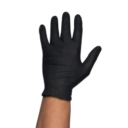 Gant à usage unique Nitrile G.Touch PRO Noir 5,0 Gr
