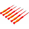 Jeu de tournevis de précision VDE | 6 pcs.