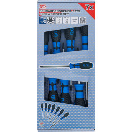 Jeu de tournevis | Profil T (pour Torx) T10 - T40 | 7 pièces