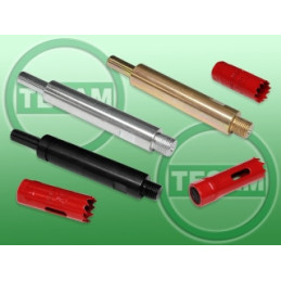 Fraise pour alésage du bord d’un porte d’injecteur cassé - set