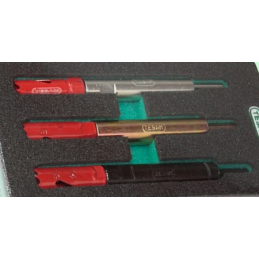Fraise pour alésage du bord d’un porte d’injecteur cassé - set