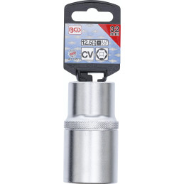 Douille pour clé, six pans, longue | 12,5 mm (1/2") | 32 mm