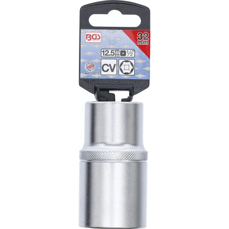 Douille pour clé, six pans, longue | 12,5 mm (1/2") | 32 mm