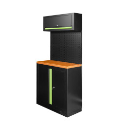 ENSEMBLE DE MEUBLES MODULAIRES (7PCS) - EXTENSION AVEC ARMOIRE À 2 PORTES