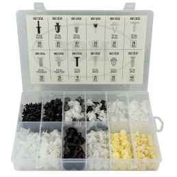 ÉTUI DE CLIPS EN PLASTIQUE POUR PEUGEOT / CITROEN 345 PCS
