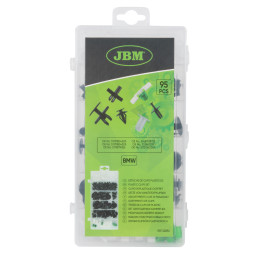 ÉTUI DE CLIPS EN PLASTIQUE POUR BMW 95 PCS