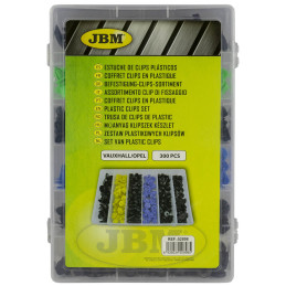 ÉTUI DE CLIPS EN PLASTIQUE POUR VAUXHALL / OPEL 300 PCS