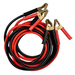 CABLE DE DÉMARRAGE 70MMX2 / 7M AVEC PINCES EN CUIVRE MASSIF