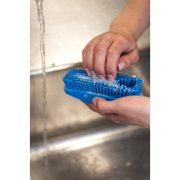 Brosse de nettoyage douce pour mains et ongles et  pour carrosseries de voiture en tissu