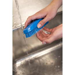 Brosse de nettoyage douce pour mains et ongles et  pour carrosseries de voiture en tissu
