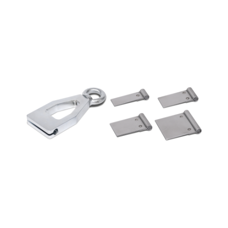 Kit de 4 plaques à souder et pinces de traction