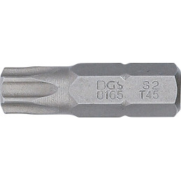 Embout | Longueur 30 mm | 8 mm (5/16") | profil T (pour Torx) T45