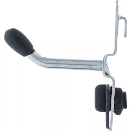 Jeu de crochets simples | 40 mm | pour système mural | 10 pcs.