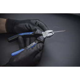 Pince coupante diagonale | pour fils durs | 160 mm