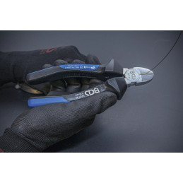 Pince coupante diagonale | pour fils durs | 160 mm