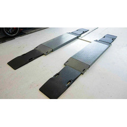 Rampe d'accès pour ponts élévateurs à ciseaux pour véhicules 1000 x 480 x 50 mm
