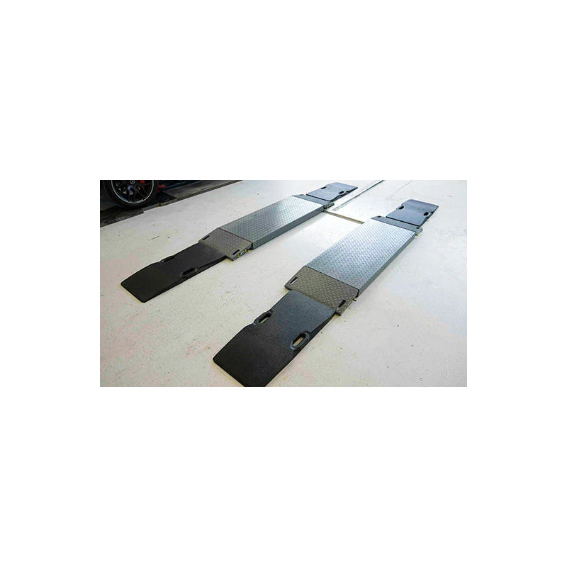 Rampe d'accès pour ponts élévateurs à ciseaux pour véhicules 1000 x 480 x 50 mm Rampe d'accès pour ponts élévateurs à ciseaux pour véhicules 1000 x 480 x 50 mm