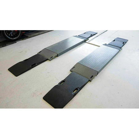 Rampe d'accès pour ponts élévateurs à ciseaux pour véhicules 1000 x 480 x 50 mm