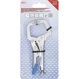 Pince étau de soudeur | extra courte | 130 mm
