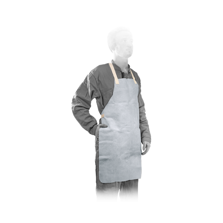 Tablier multi-usage en croûte de cuir