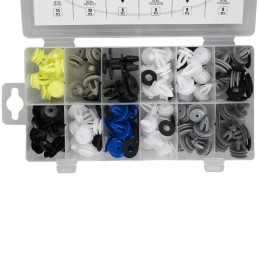 ÉTUI DE CLIPS EN PLASTIQUE POUR PANNEAUX DE PORTE/MOLDINGS BMW MINI 92 PCS
