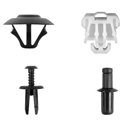 Assortiment de clips de fixation automobiles pour Mercedes-Benz | 270 pièces