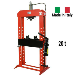 Presse d’atelier 30T - W 20PM » Pompe avec commande manuelle + pédale