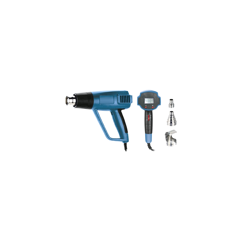 PISTOLET THERMIQUE (650°C) AVEC AFFICHAGE NUMÉRIQUE