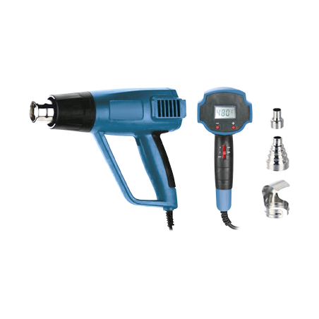 PISTOLET THERMIQUE (650°C) AVEC AFFICHAGE NUMÉRIQUE