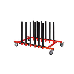 Support de stockage de panneaux pare brise mobiles