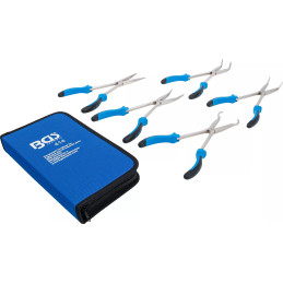 Jeu de pinces à bec long | 290 mm | 5 pièces