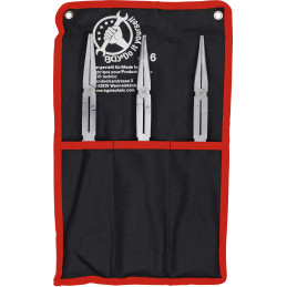 Jeu de pinces à double charnière | 3 pièces